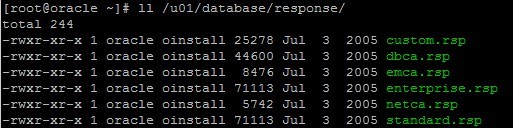 Oracle数据库的静默安装详解 _licence_06