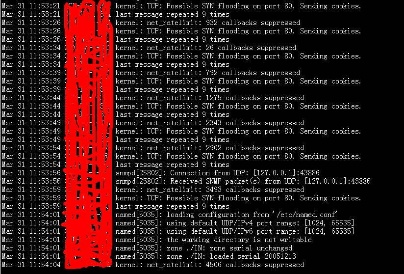 kernel: TCP: Possible SYN flooding on port 80. Sending cookies._cookies_02