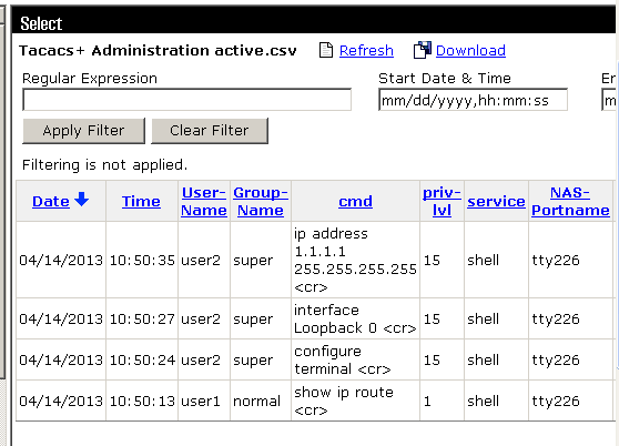  GNS3+VMware做AAA授权，审计实验_AAA_06