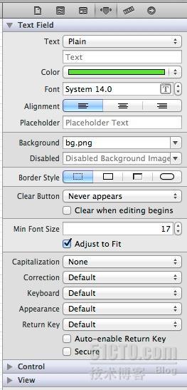 iOS开发1：UITextField控件属性_UITextField_13