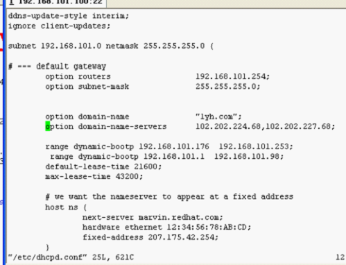 Dhcp  服务器的搭建_Dhcp