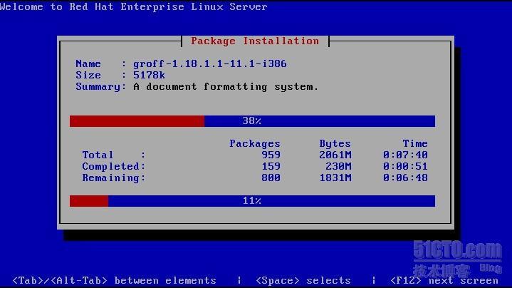 RedHat 5 文本界面安装 （linux）_linux_25