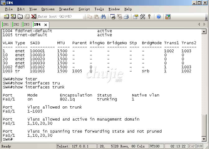 在gns3中搭建VTP演示实验_ccna_04