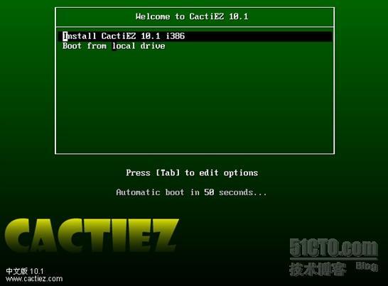 CactiEZ V10.1安装及配置_安装