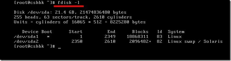 RHEL 5基础篇—管理磁盘及系统分区_文件系统