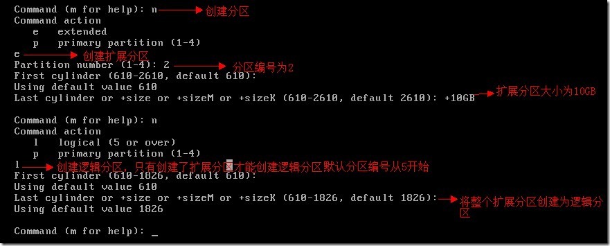 RHEL 5基础篇—管理磁盘及系统分区_分区_07