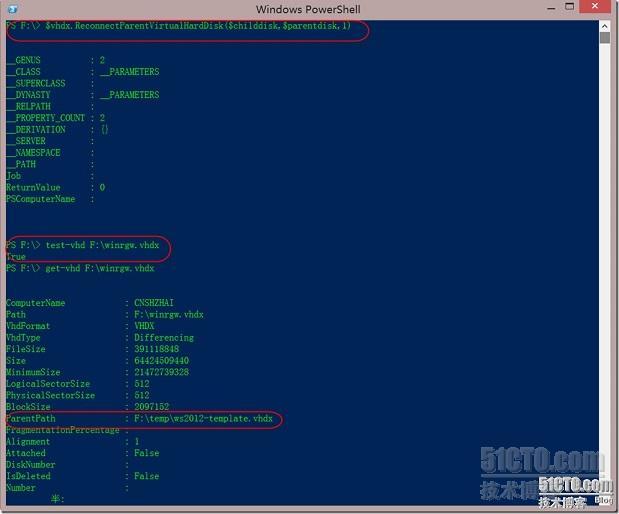 通过Powershell重新挂接父VHD磁盘的方法_Windows Server_06