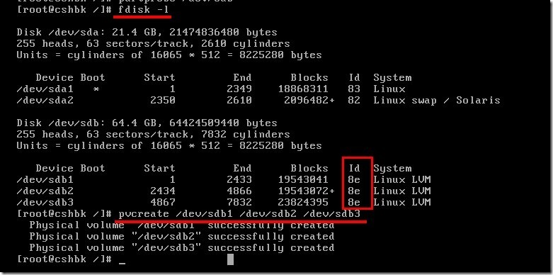 RHEL 5基础篇—管理LVM逻辑卷_逻辑卷_04