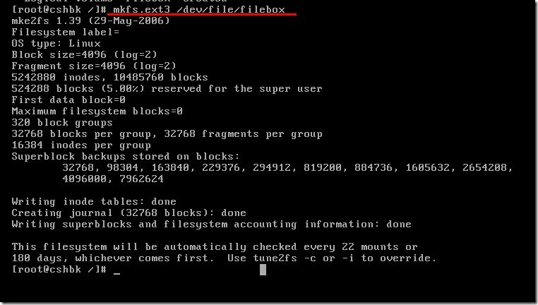 RHEL 5基础篇—管理LVM逻辑卷_逻辑卷_16