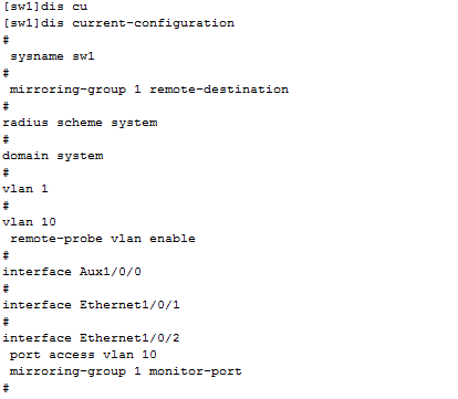 端口镜像span、rspan实现数据检测_rspan_06