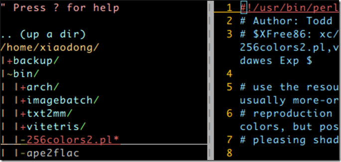 NERD Tree: Vim 的树状文件浏览插件_51CTO博客_vim目录树插件