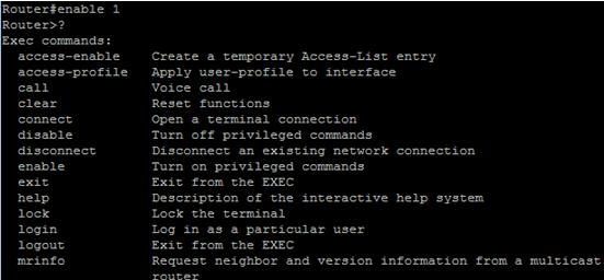 Cisco IOS权限等级，接入管理和密码设置细节分析_接入管理_03