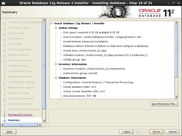 CentOS 6.4上安装 oracle 11g R2图文安装教程_linux oracle 安装条件检查_26