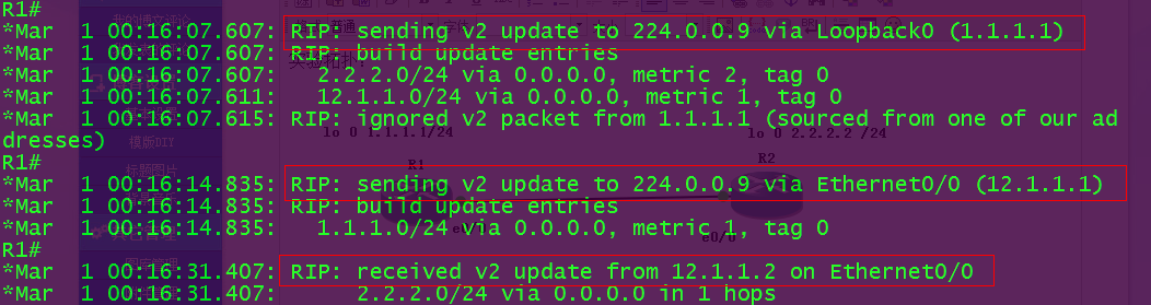 RIP与EIGRP的被动接口（passive-interface ）比较_rip  eigrp neighbor_02