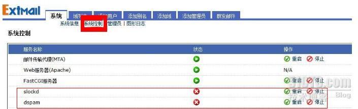 如何在extmail下关闭postfix的发垃圾邮件slockd和dspam_关闭postfix的发垃圾邮件slock_02