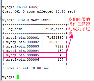 mysldump数据的完全备份+增量备份+故障后的恢复_mysqldump_06