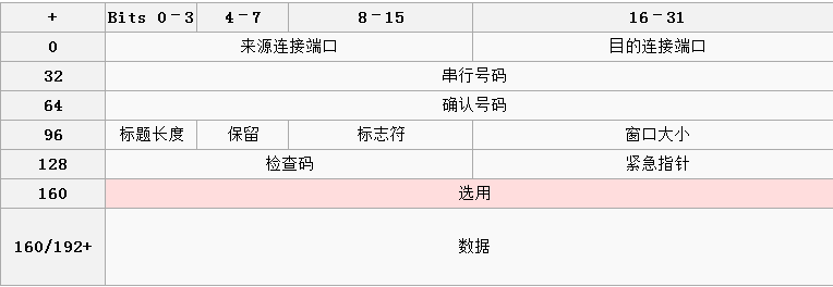 简析TCP 报文格式_报文格式