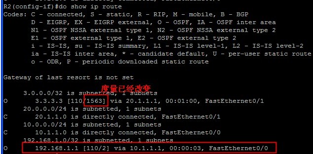 路由器在多个OSPF进程下的路由学习问题_OSPF多进程_02