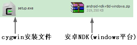 windows系统上安装与使用Android NDK r8d(一)_Android