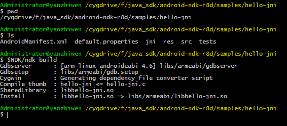 windows系统上安装与使用Android NDK r8d(一)_Android_12