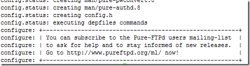 源码安装pure-ftpd 搭建ftp服务器_搭建