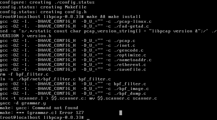 ntop网络监控软件安装配置_libpcap_03