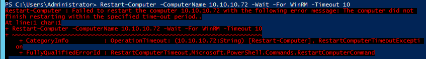 <Power Shell>03 在PowerShell 3.0重新启动计算机指令_powershell_11