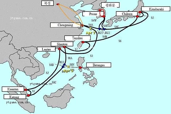 中国网络光缆出口分布图 _中国_05