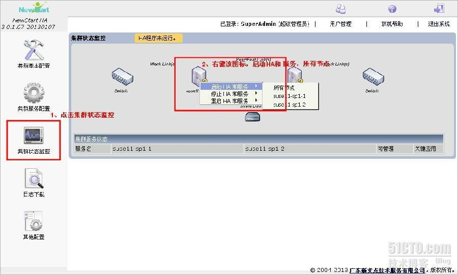 NewstartHA 配置技巧_操作系统 HA  linux_08