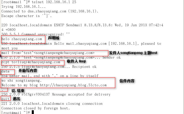 Linux攻略---Sendmail邮件服务器搭建及测试_Linux Sendmail DNS 服_35