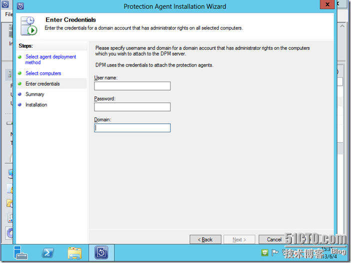 System Center 2012 SP1 Data Protection Manager 配置磁盘与安装代理_target_14