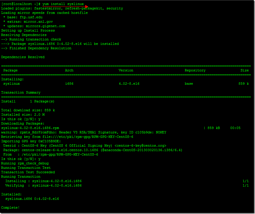 制作CentOS 6.4 U盘启动安装盘_centos 启动盘 U盘_06