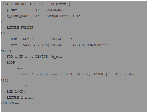 Oracle技术之基于自定义函数的Function-Based索引创建 _Oracle