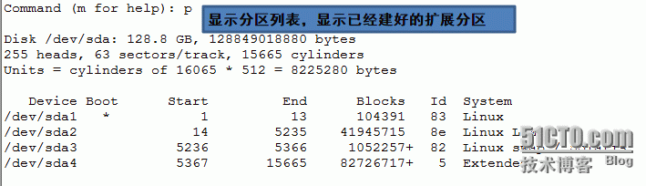 Linux磁盘操作，分区操作_linux_04