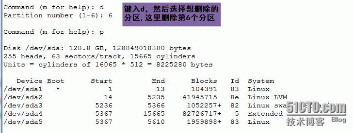 Linux磁盘操作，分区操作_linux_06