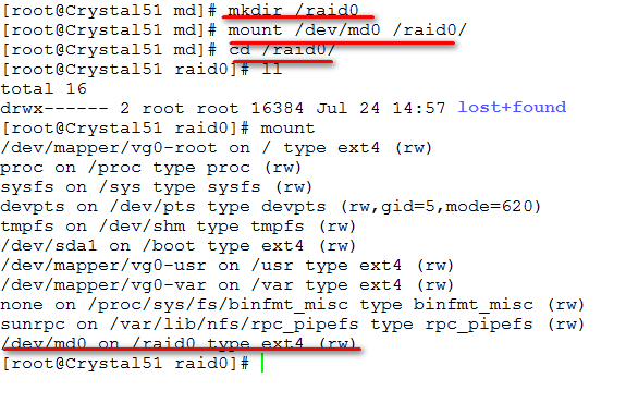 linux磁盘管理のRAID简单实现_RAID_10