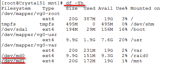 linux磁盘管理のRAID简单实现_磁盘分区_17