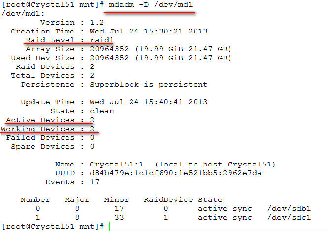 linux磁盘管理のRAID简单实现_RAID_18