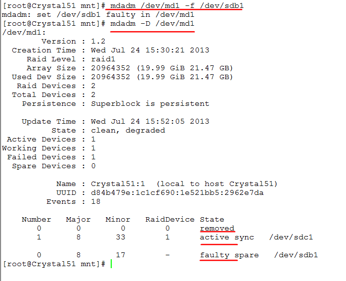 linux磁盘管理のRAID简单实现_RAID5_20