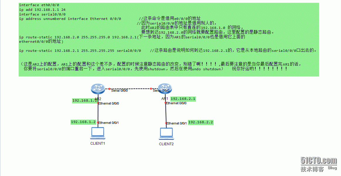 华为路由交换之地址借用_华为路由交换之地址借用