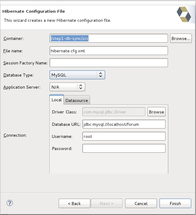 Hibernate Synchronizer使用_hibernate synchroniz_02