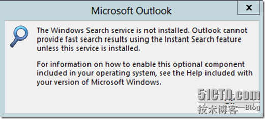 如何关闭Microsoft OutLook 2013 Search功能_target_02