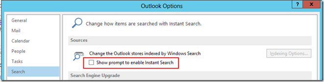 如何关闭Microsoft OutLook 2013 Search功能_style_04