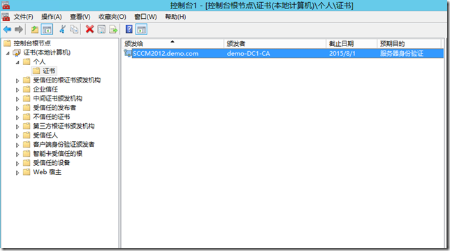 配置SCCM 2012 SP1使用证书_SCCM 2012 SP1_25