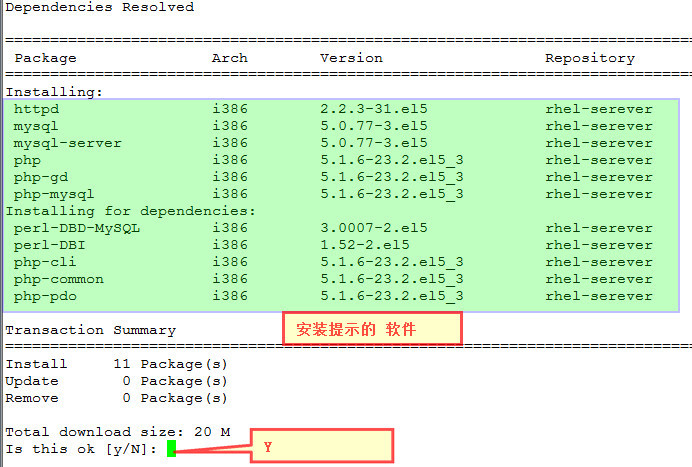 web应用搭建lamp环境（rpm包）_lamp环境  mysql配置（mysq_05