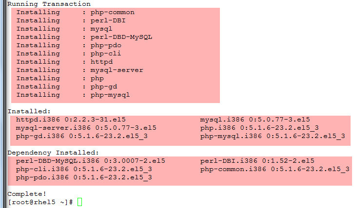 web应用搭建lamp环境（rpm包）_lamp环境  mysql配置（mysq_06