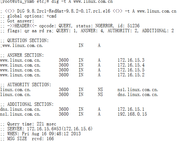 服务器配置之DNS服务器_linux DNS服务器 正方向解析 区_04