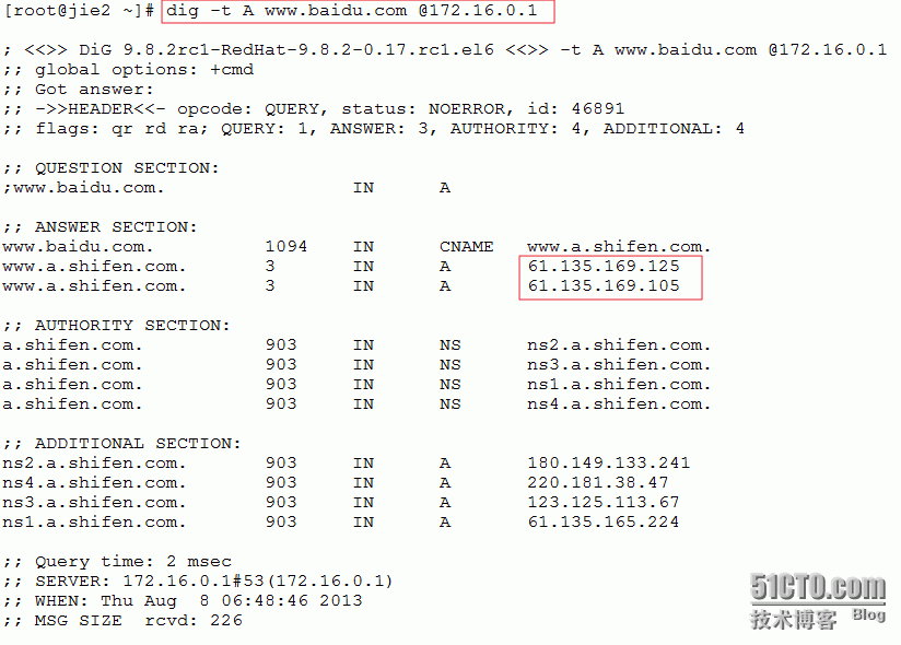 精解Linux  RHEL 6.x  DNS 服务器 _子域委派_05