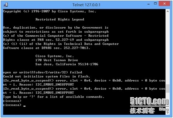 Windows 8下 GNS3模拟ASA,接入物理网络并使用ASDM进行管理_GNS3 ASA_09