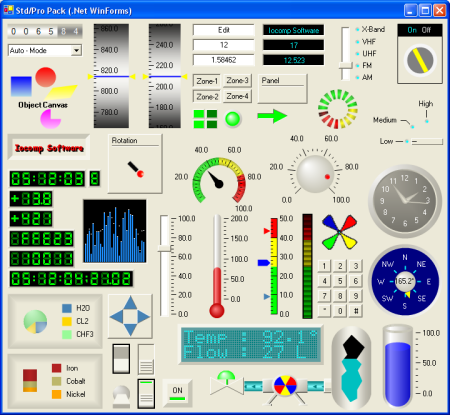 Iocomp .NET WinForm Pro_机器人